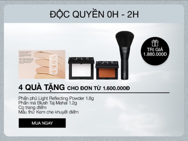 Hot: NARS ra mắt bộ sưu tập make-up đặc biệt trên Lazada, mở ưu đãi đặt cọc sớm ngay 8/3, nhất chị em nhé! - Ảnh 8.