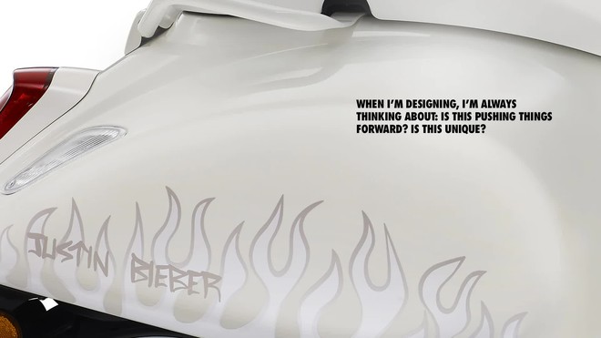Justin Bieber hợp tác Vespa ra mắt phiên bản xe đặc biệt, nhìn rất cháy nhưng giá cả thế nào đây? - Ảnh 7.