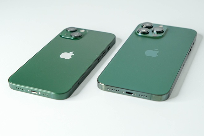 Trên tay iPhone 13 và iPhone 13 Pro Max màu xanh lá vừa bán ra tại Việt Nam: Đẹp thế này thì lại thành hot trend 2022 rồi! - Ảnh 12.