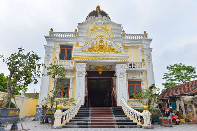 Về làng tỷ phú ở Nam Định ngắm những toà lâu đài mọc san sát, nghe chuyện con trai xây dinh thự tặng bố mẹ - Ảnh 7.