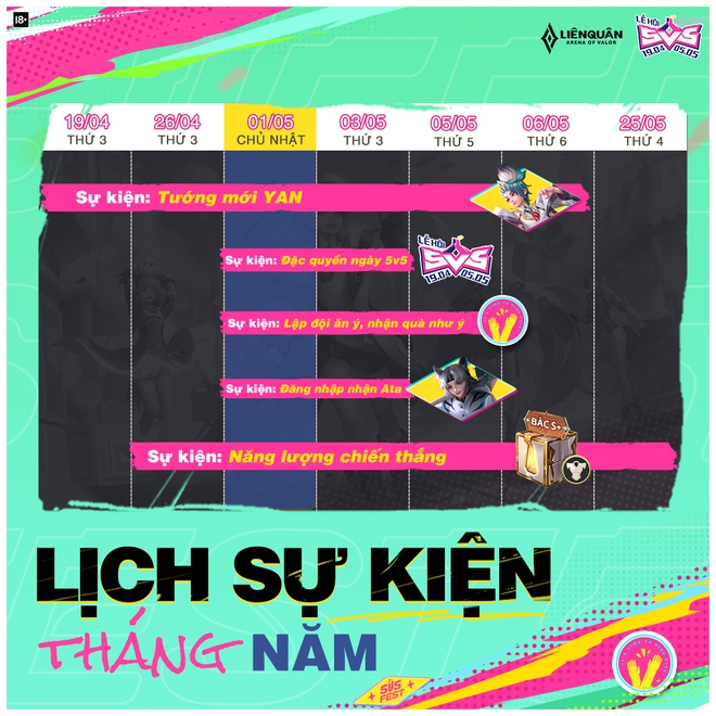 HOT: Game thủ Liên Quân nhận miễn phí tướng mới Yan và 1 skin bậc S  trong sự kiện chào mừng phiên bản mới - Ảnh 2.