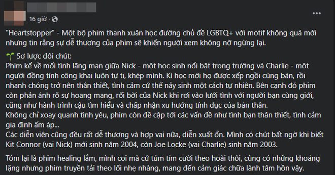 Dân Việt mất ngủ vì siêu phẩm boylove Heartstopper: Sex Education của riêng LGBTQ  là đây, nung chảy cả những trái tim U40 chai sạn! - Ảnh 9.