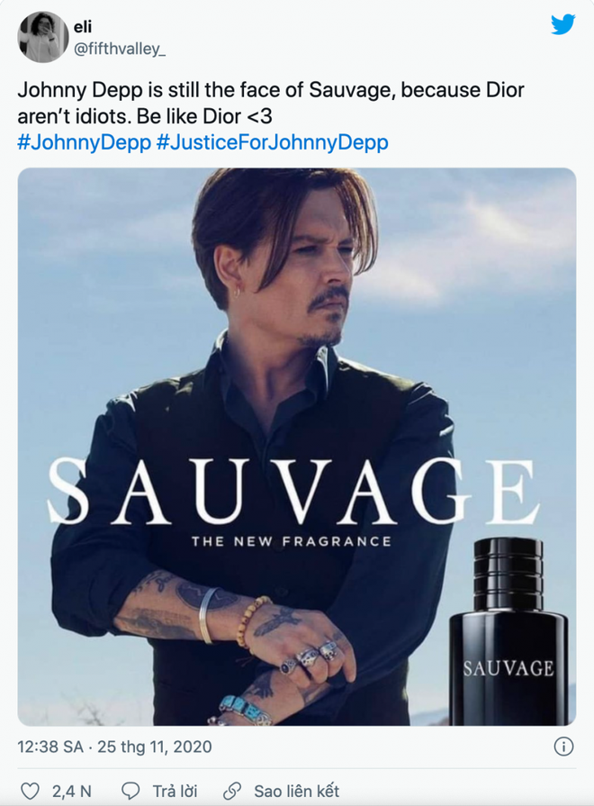 Bảo vệ Johnny Depp trước Amber Heard, thương hiệu Dior được netizen trả ơn theo cách đặc biệt - Ảnh 5.