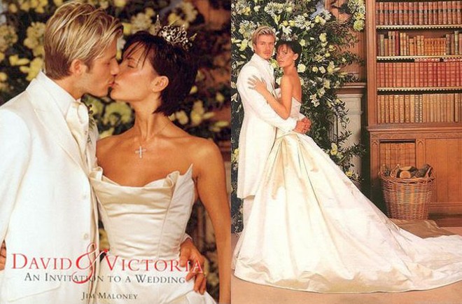 Nhìn lại đám cưới 18 tỷ của David và Victoria Beckham ở lâu đài: Cô dâu chú rể lên đồ như cổ tích, xúc động nhất ảnh bế Brooklyn bé tí - Ảnh 6.