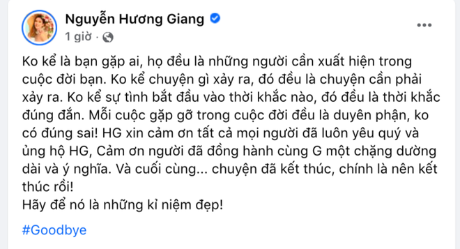 Hương Giang xác nhận chia tay bạn trai  - Ảnh 2.