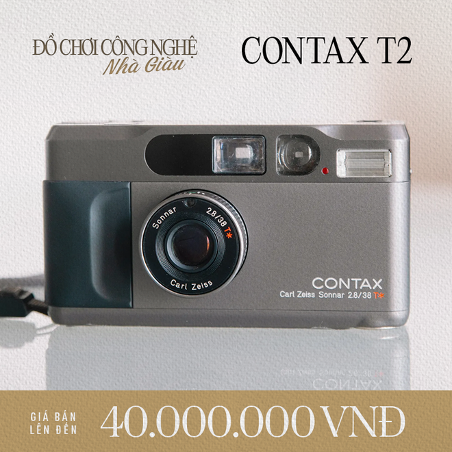 Đây là Contax T2, chiếc máy ảnh film đắt nhất thế giới - Ảnh 1.