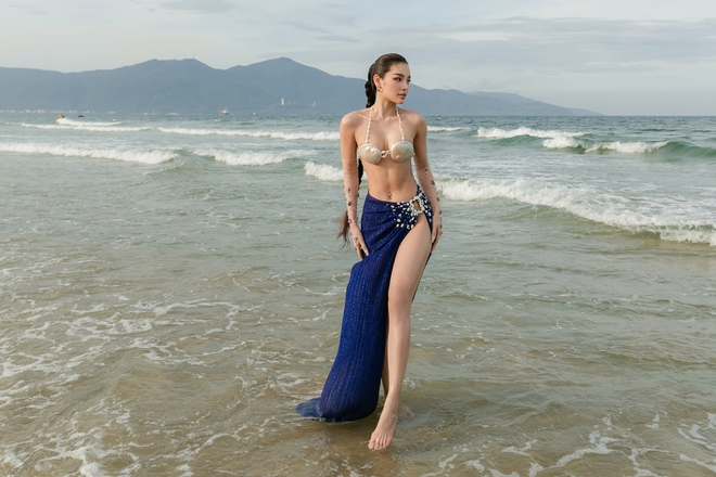 Đám cưới ở biển của Phương Trinh Jolie và Lý Bình, cô dâu diện váy siêu gợi cảm  - Ảnh 7.