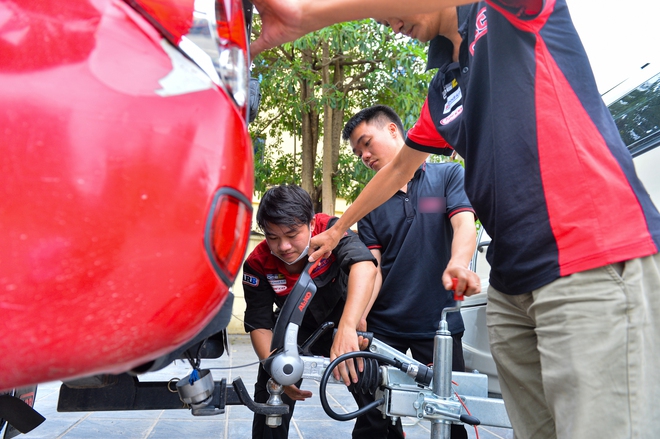 Bên trong chiếc xe kéo cắm trại gần 1 tỷ đồng, đầy đủ tiện nghi cho cả gia đình - Ảnh 5. Bên trong chiếc xe kéo cắm trại gần 1 tỷ đồng, đầy đủ tiện nghi cho cả gia đình - Ảnh 5.