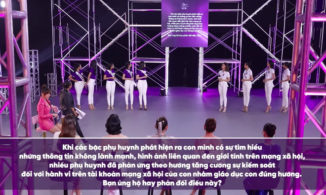 Hoa Hậu Hoàn Vũ đưa chuyện nghệ sĩ làm từ thiện vào tranh luận, dàn thí sinh phản đối - ủng hộ ra sao? - Ảnh 7.