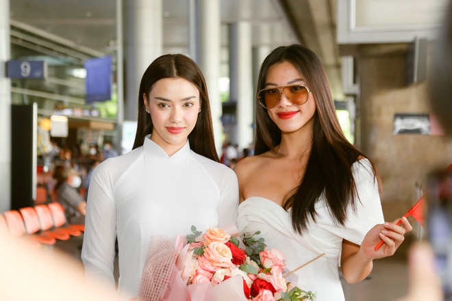 Kim Duyên đón Hoa hậu Hoàn vũ Thái Lan 2020 Amanda Obdam lần đầu đến Việt Nam  - Ảnh 9.