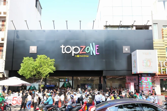 TopZone - Chuỗi cửa hàng ủy quyền chính thức của Apple đang có bao nhiêu store tại Việt Nam? - Ảnh 1.