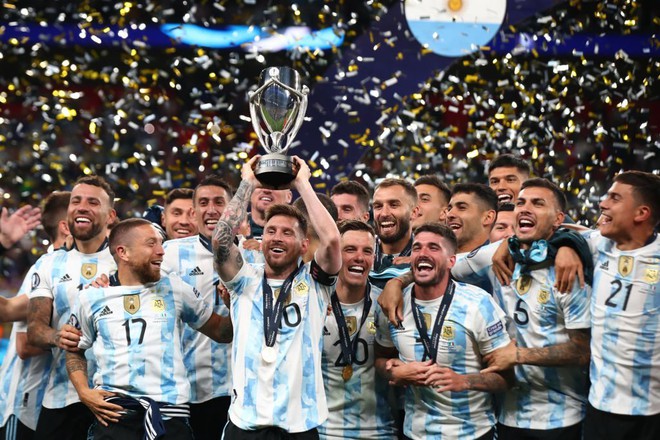 Messi tỏa sáng, Argentina thắng đậm Italy để giành Siêu cúp Liên lục địa - Ảnh 8.