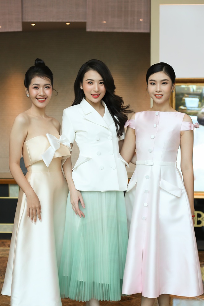 Thảm đỏ Hoa hậu Thế giới Việt Nam: Lương Thuỳ Linh, Kiều Loan nền nã, Nam Em nổi bật trong dàn thí sinh - Ảnh 13.