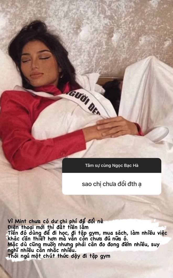 Ngô Bảo Ngọc - Top 10 Hoa hậu Hoàn Vũ Việt Nam: Không đổi điện thoại trong 6 năm, chỉ dám ăn hàng 1 bữa/ ngày - Ảnh 2.