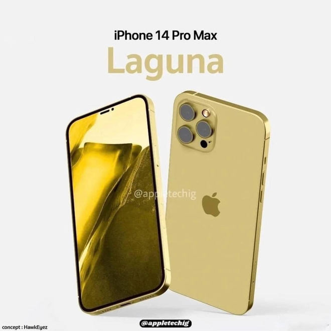 Thêm concept iPhone 14 lộ diện với nhiều màu sắc đẹp mê mẩn - Ảnh 2.