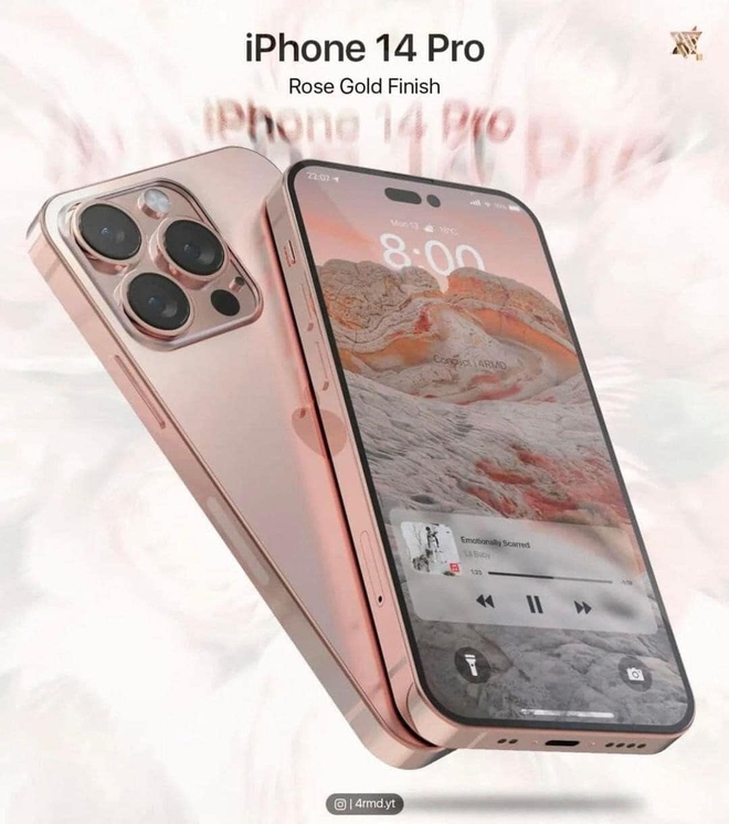 Thêm concept iPhone 14 lộ diện với nhiều màu sắc đẹp mê mẩn - Ảnh 3.