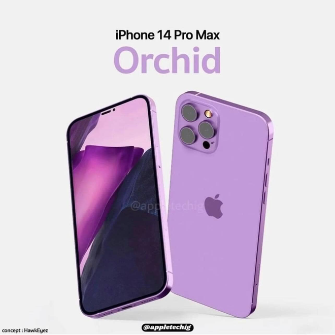 Thêm concept iPhone 14 lộ diện với nhiều màu sắc đẹp mê mẩn - Ảnh 5.