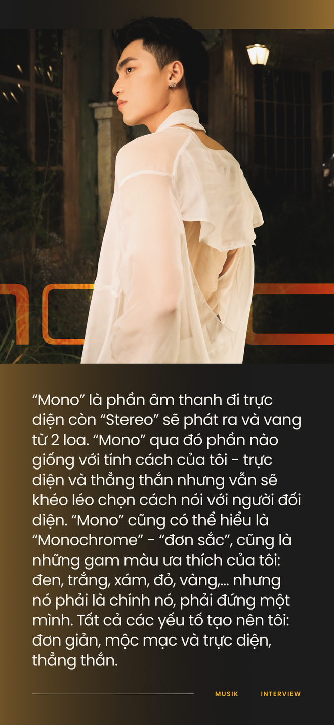 Việt Hoàng - nghệ danh MONO trải lòng: “Vì sao anh Tùng đi một mình thì được còn tôi thì không?” - Ảnh 3.