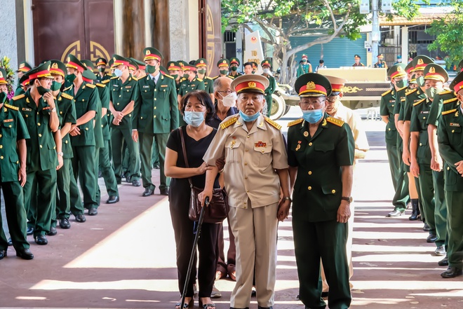 Chùm ảnh: Lễ truy điệu và an táng Anh hùng Lực lượng vũ trang nhân dân Kostas Sarantidis - Nguyễn Văn Lập - Ảnh 4.