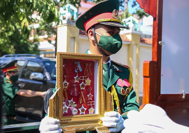 Chùm ảnh: Lễ truy điệu và an táng Anh hùng Lực lượng vũ trang nhân dân Kostas Sarantidis - Nguyễn Văn Lập - Ảnh 14.