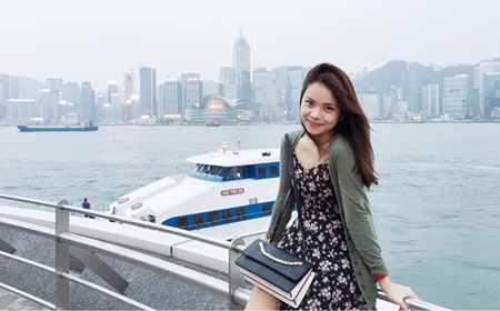 Em gái Đan Lê tốt nghiệp loại giỏi đại học danh tiếng Singapore
